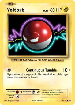 Pokemon Evolutions Voltorb - 39