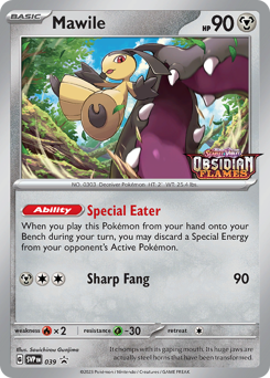 Pokemon Scarlet & Violet Black Star Promos Mawile - 39