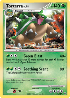 Pokemon Platinum Torterra - 39