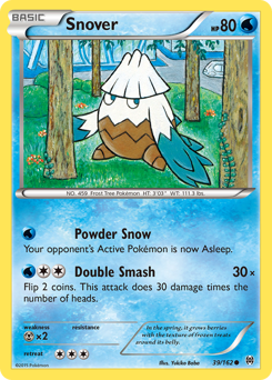 Pokemon BREAKthrough Snover - 39