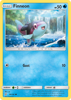 Pokemon Unified Minds Finneon - 39
