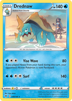 Pokemon Vivid Voltage Drednaw - 39
