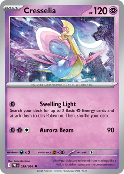 Pokemon Phantasmal Flames Cresselia - 39