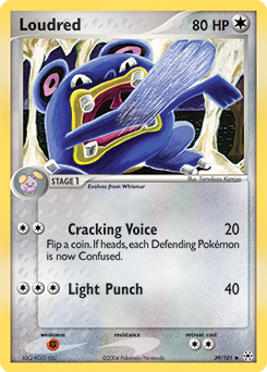 Pokemon Hidden Legends Loudred - 39