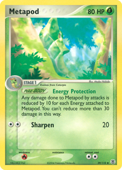 Pokemon FireRed & LeafGreen Metapod - 39