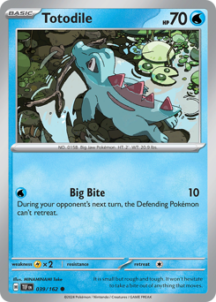 Pokemon Temporal Forces Totodile - 39