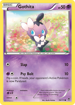 Pokemon Furious Fists Gothita - 39
