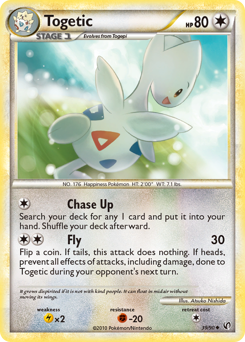 Pokemon HS—Undaunted Togetic - 39