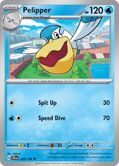Pokemon Journey Together Pelipper - 39