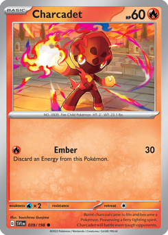 Pokemon Scarlet & Violet Charcadet - 39