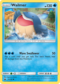 Pokemon Celestial Storm Wailmer - 39