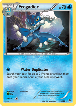 Pokemon BREAKpoint Frogadier - 39