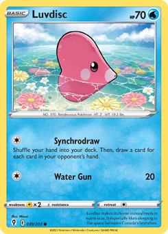 Pokemon Evolving Skies Luvdisc - 39