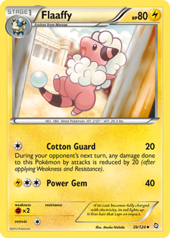 Pokemon Dragons Exalted Flaaffy - 39