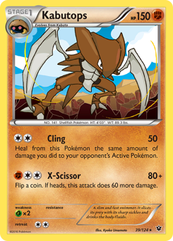 Pokemon Fates Collide Kabutops - 39