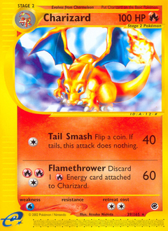 Pokemon Expedition Base Set Charizard - 39