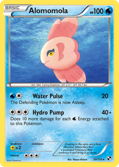 Pokemon Black & White Alomomola - 39