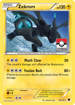 Pokemon Plasma Freeze Zekrom - 39