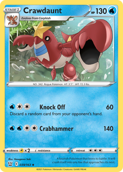 Pokemon Battle Styles Crawdaunt - 39