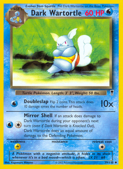 Pokemon Legendary Collection Dark Wartortle - 39