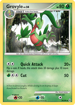Pokemon Arceus Grovyle - 39