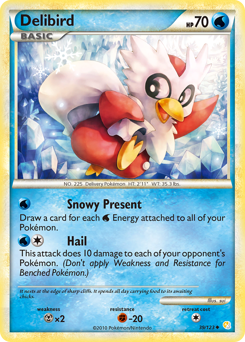 Pokemon HeartGold & SoulSilver Delibird - 39