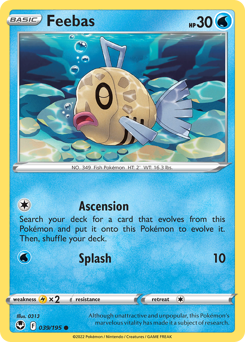 Pokemon Silver Tempest Feebas - 39