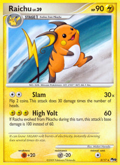 Pokemon POP Series 9 Raichu - 3