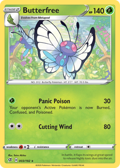 Pokemon Rebel Clash Butterfree - 3