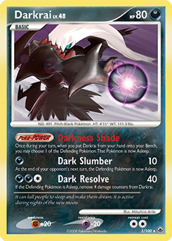 Pokemon Majestic Dawn Darkrai - 3