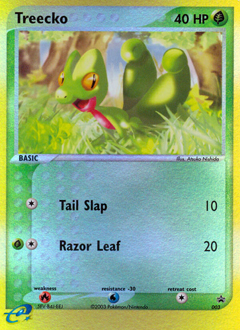 Pokemon Nintendo Black Star Promos Treecko - 3