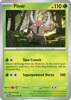 Pokemon Twilight Masquerade Pinsir - 3