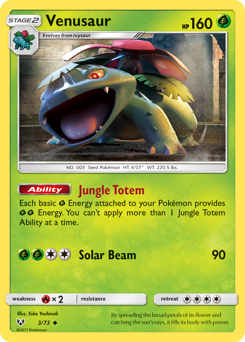 Pokemon Shining Legends Venusaur - 3