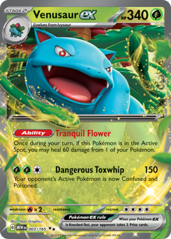 Pokemon 151 Venusaur ex - 3
