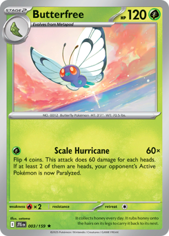 Pokemon Journey Together Butterfree - 3