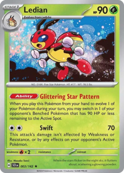 Pokemon Stellar Crown Ledian - 3