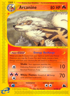 Pokemon Skyridge Arcanine - 3