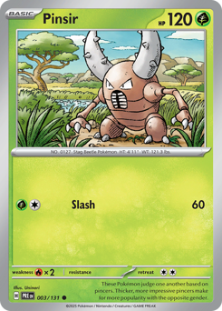 Pokemon Prismatic Evolutions Pinsir - 3