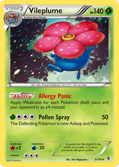 Pokemon Boundaries Crossed Vileplume - 3