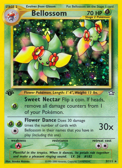 Pokemon Neo Genesis Bellossom - 3