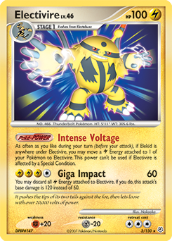 Pokemon Diamond & Pearl Electivire - 3