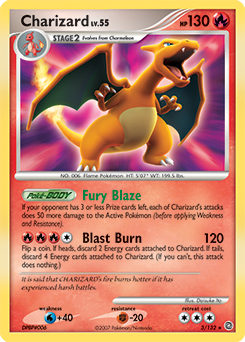 Pokemon Secret Wonders Charizard - 3