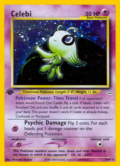 Pokemon Neo Revelation Celebi - 3