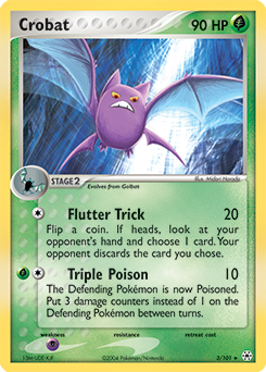 Pokemon Hidden Legends Crobat - 3