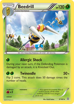 Pokemon Primal Clash Beedrill - 3