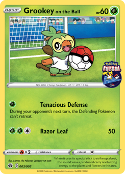 Pokemon Pokémon Futsal Collection Grookey on the Ball - 3