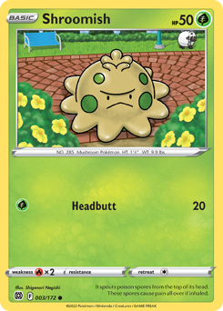 Pokemon Brilliant Stars Shroomish - 3