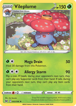 Pokemon Lost Origin Vileplume - 3