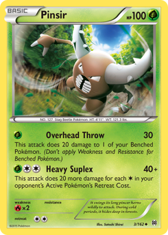 Pokemon BREAKthrough Pinsir - 3