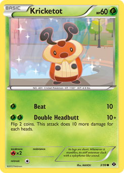 Pokemon Next Destinies Kricketot - 3